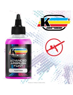 Airbrush Fluorescent Paint Neon Fuxia Acrylic Water Based...