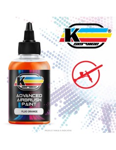 Airbrush Fluorescent Paint Neon Orange