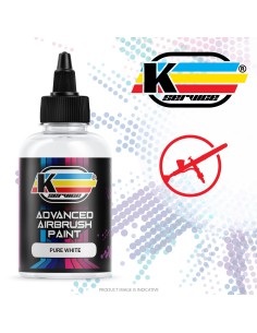 PURE WHITE PROFESSIONAL ACRYLIC AIRBRUSH PAINT MATT 50ML
