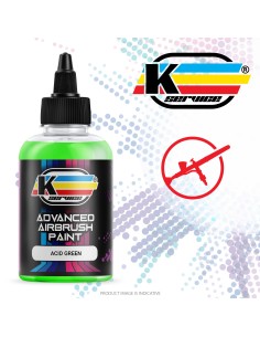 ACID GREEN PROFESSIONAL ACRYLIC AIRBRUSH PAINT MATT 50ML