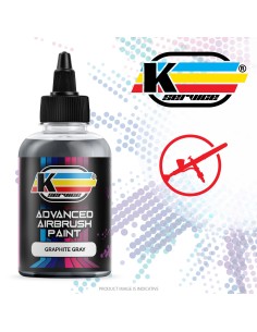 GRAPHITE GRAY PROFESSIONAL ACRYLIC AIRBRUSH PAINT MATT 50ML