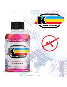 Iridescent Airbrush Paint Red To Magenta Water Base...