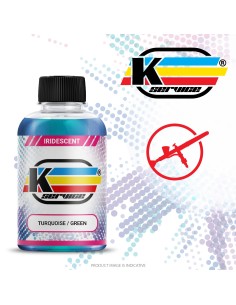 Iridescent Airbrush Paint Turquoise to Green Water Base...