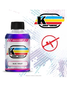 Iridescent Airbrush Paint Blue to Volet Water Base...