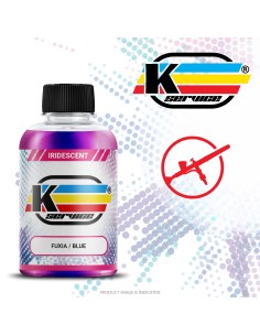 Iridescent Airbrush Paint Fuxia To Blue Water Base...