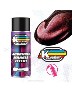 Marblized Spray Custom Paint Red - 400ml