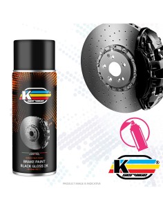 Farbe Spray High Temperature Bremszange Schwarz glänzend... 2