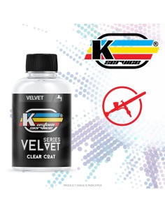 Velvet Effect Clear Coat Water Based Airbrush Scale Model...