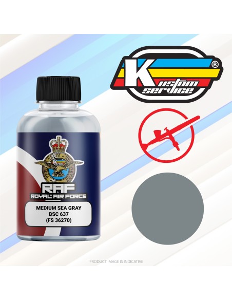 Modern Royal Air Force Medium Sea Grey BSC 637 Aircraft Color 30ml