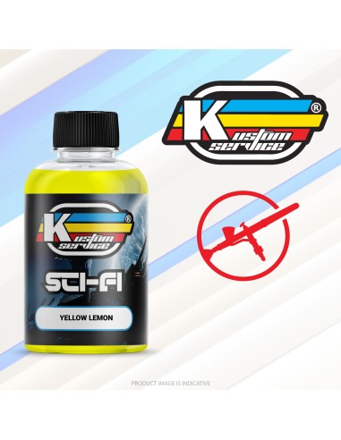 Yellow Lemon Acrylic Scale Model Airbrush Paint 30ML