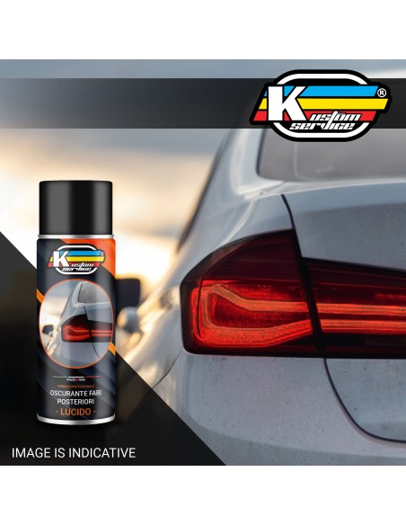 Verdunkelung Spray Rückscheinwerfer Schwarz Glänzend (Hohe Verdunkelung)