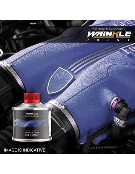 Wrinkle Paint Blue Maserati XL High Temperature Engine - 500gr