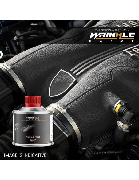 Wrinkle Paint Black Harley Davidson High-Temperature Engine - 250g