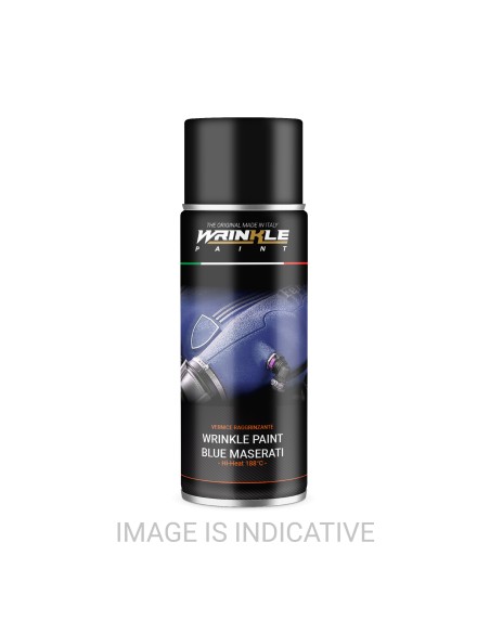 Wrinkle Paint Spray Blue Maserati XL High Heat  - 400ml