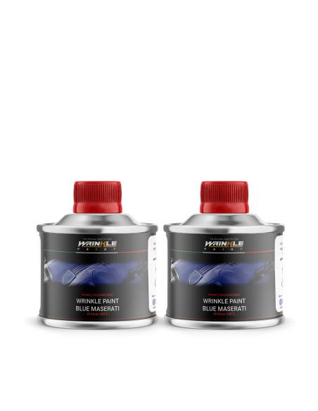 Wrinkle Paint Blue Maserati XL High Temperature Engine - 500gr