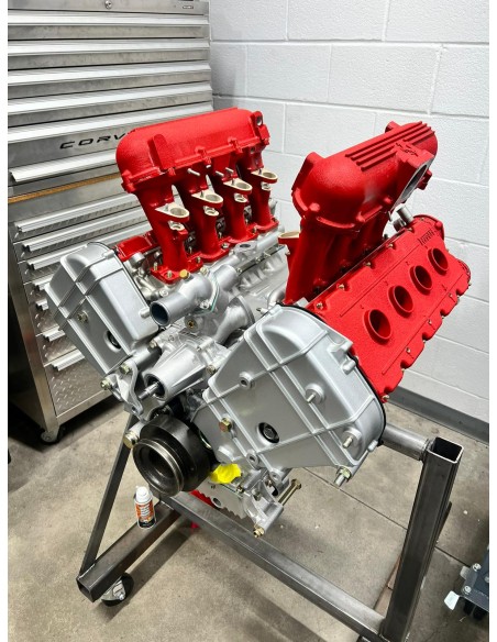 Wrinkle Paint Spray Ferrari Aluminium Silver XL High Heat - 400ml