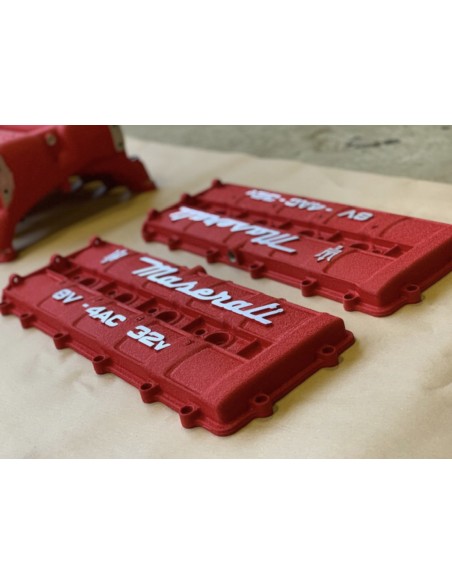 Maserati Red High-Temperature Wrinkle Paint for Engine - 250g