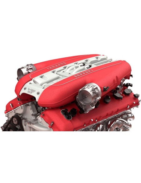 Maserati-Rot Hochtemperatur-Faltenlack für Motoren - 250g