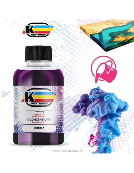 COLORANTE PORPORA TRASPARENTE PER RESINA EPOSSIDICA 15ML