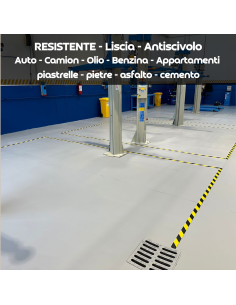 Resina Pavimenti GRIGIO CEMENTO Garage Officine...