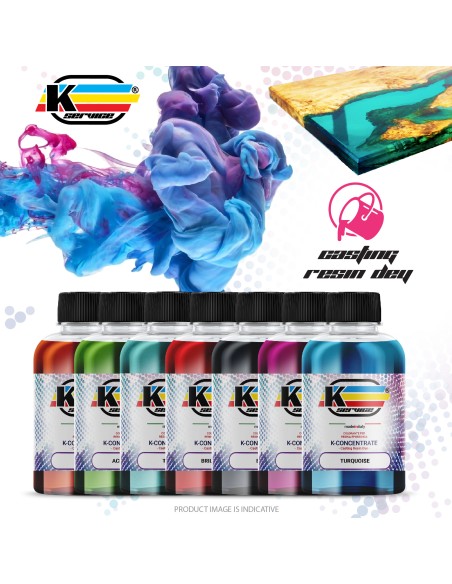 COLORANTE  VERDE ACIDO TRASPARENTE PER RESINA EPOSSIDICA 15ML