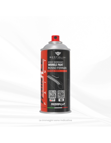 Wrinkle Paint Spray Maserati Red XL High Temperature Engine - 400ml