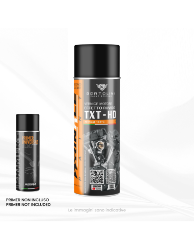 Matte Black Textured - Spray High Temperature Engine Paint Wrinkle Effect - 400ml