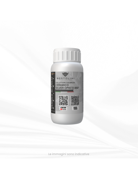 High Temperature Gray Silver Ceramic Paint 650° - 250g