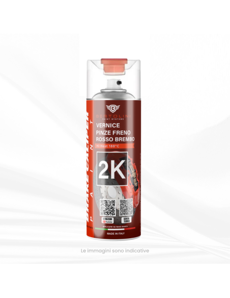 copy of Hi Heat Brake Caliper Spray Paint Black Gloss 2K - 400ml