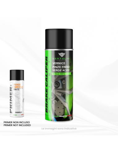 VERNICE SPRAY PINZE FRENO VERDE ACIDO 1K ALTA TEMPERATURA