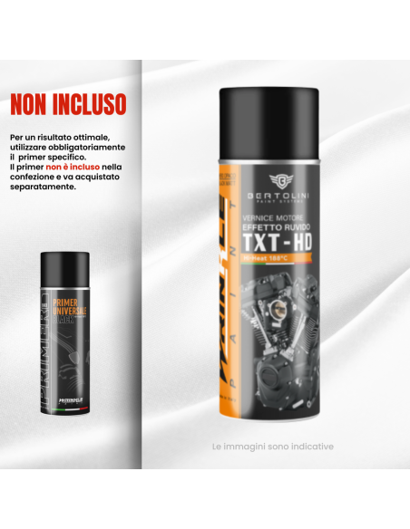 Matte Black Textured - Spray High Temperature Engine Paint Effect - 400ml