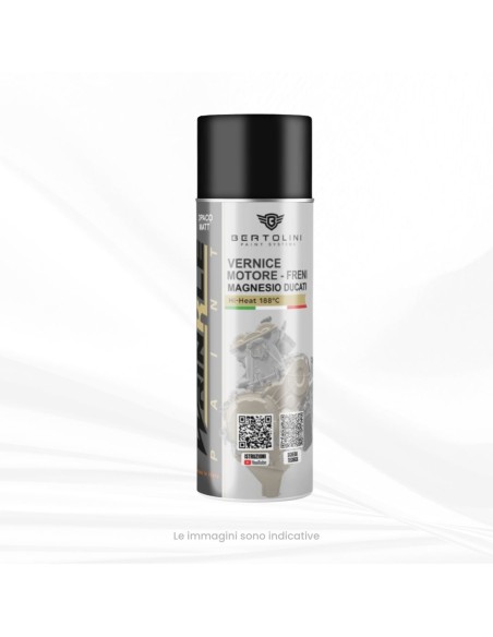Engine Spray Paint Magnesium Ducati 1K High Heat - 400ML