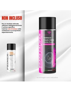 Brake Caliper Neon Paint Hi Heat Fuxia Neon - 400ml 2