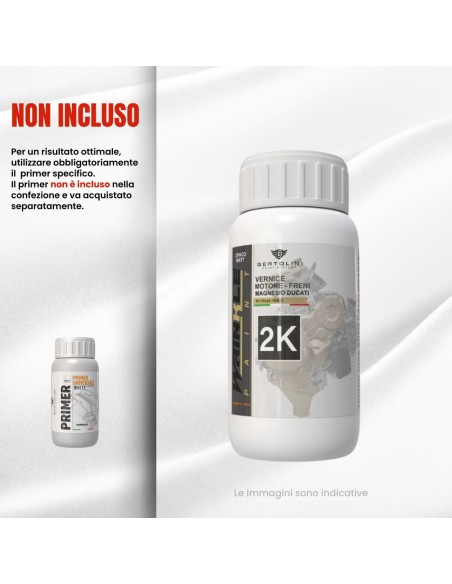 Engine Paint Magnesium Ducati Ceramic 2K High Heat - 250gr