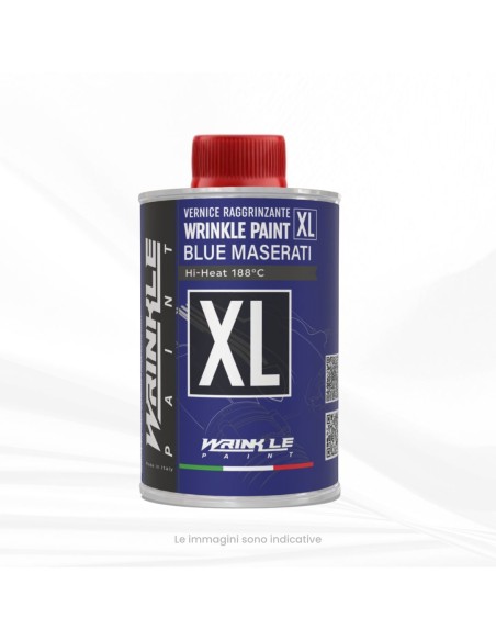 Wrinkle Paint Blue Maserati XL High Temperature Engine - 500gr