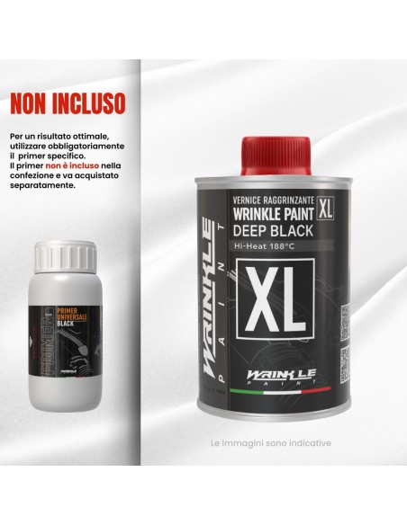 Wrinkle Paint XL Black Ferrari High-Temperature Engine - 500gr