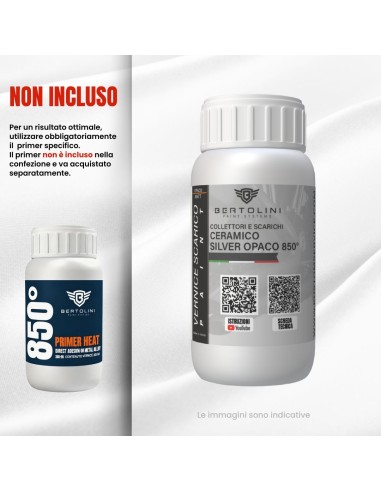 High Temperature Gray Silver Ceramic Paint 650°...