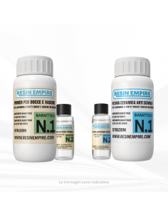 Resina Epossidica Colorata per Piatti Doccia - Lavandini...