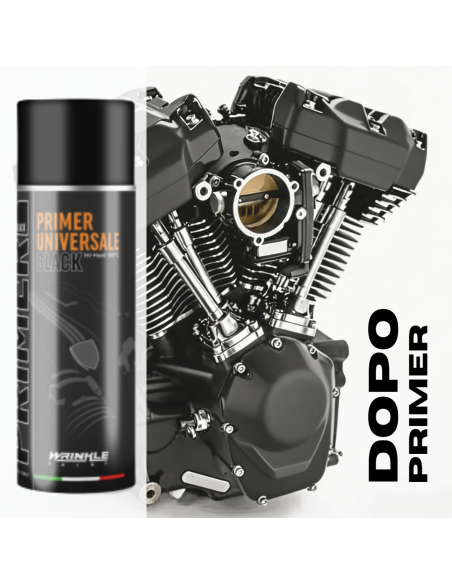 BLACK PRIMER Spray for Engine and Brake Calipers High Temperature - 400ml