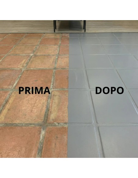 Resina Pavimenti GRIGIO CEMENTO Garage Officine Appartamenti Terrazze Piscine Docce