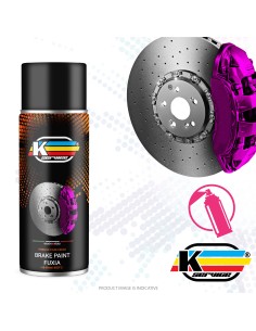 Farbe Spray Zange Hochtemperatur Fuxia Fluoreszenz 1K -... 2
