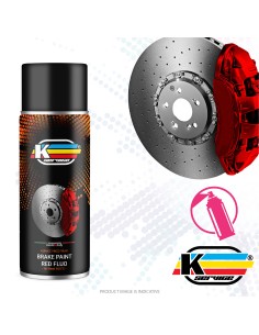 Brake Caliper Neon Paint Hi Heat Red Neon - 400ml