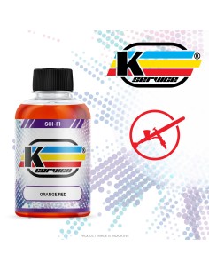 ORANGE RED ACRYLIC AIRBRUSH PAINT 30ML